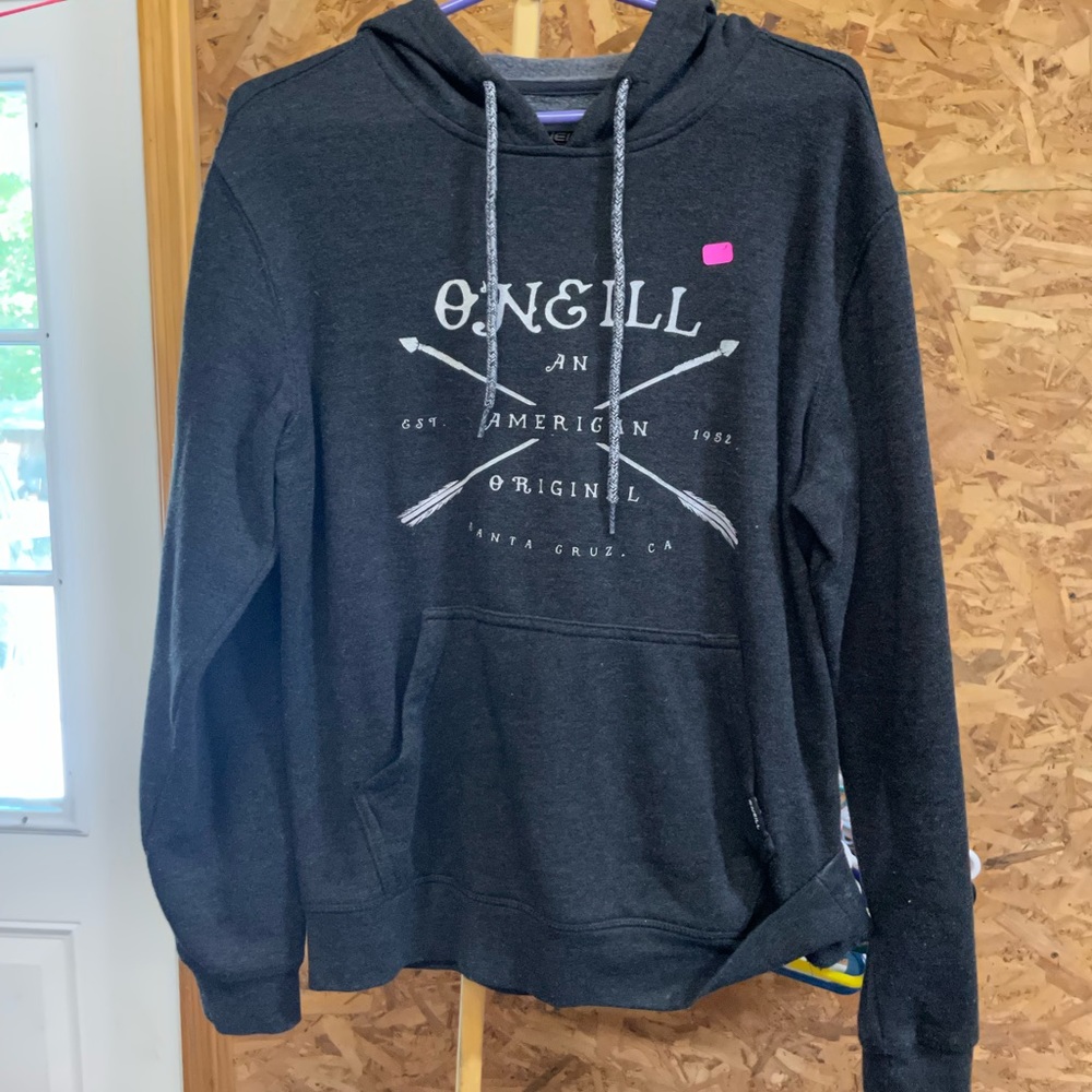 O’Neill sweatshirt. Size small charcoal gray color